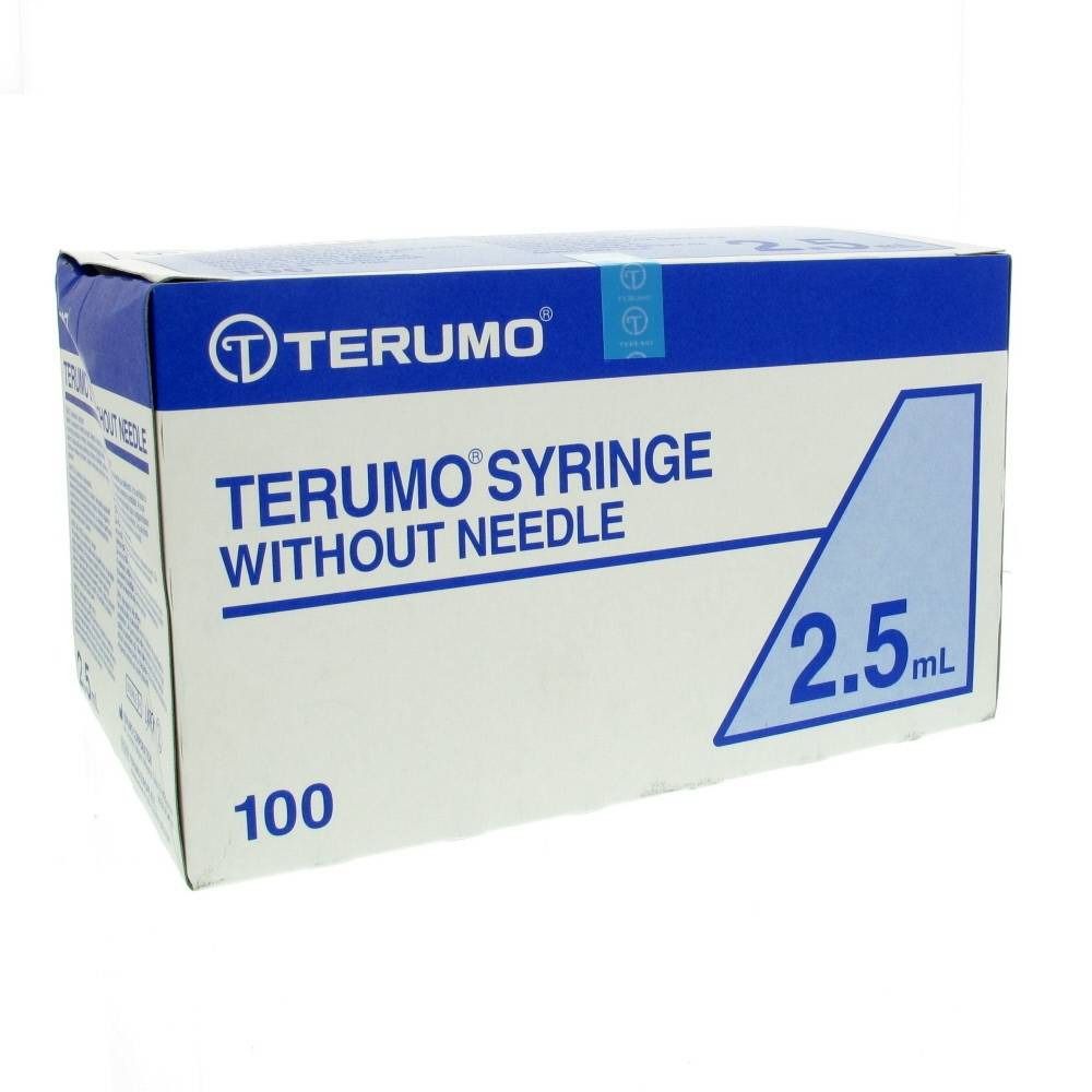 Terumo Siringhe Monouso Senza Ago 2,5 ml