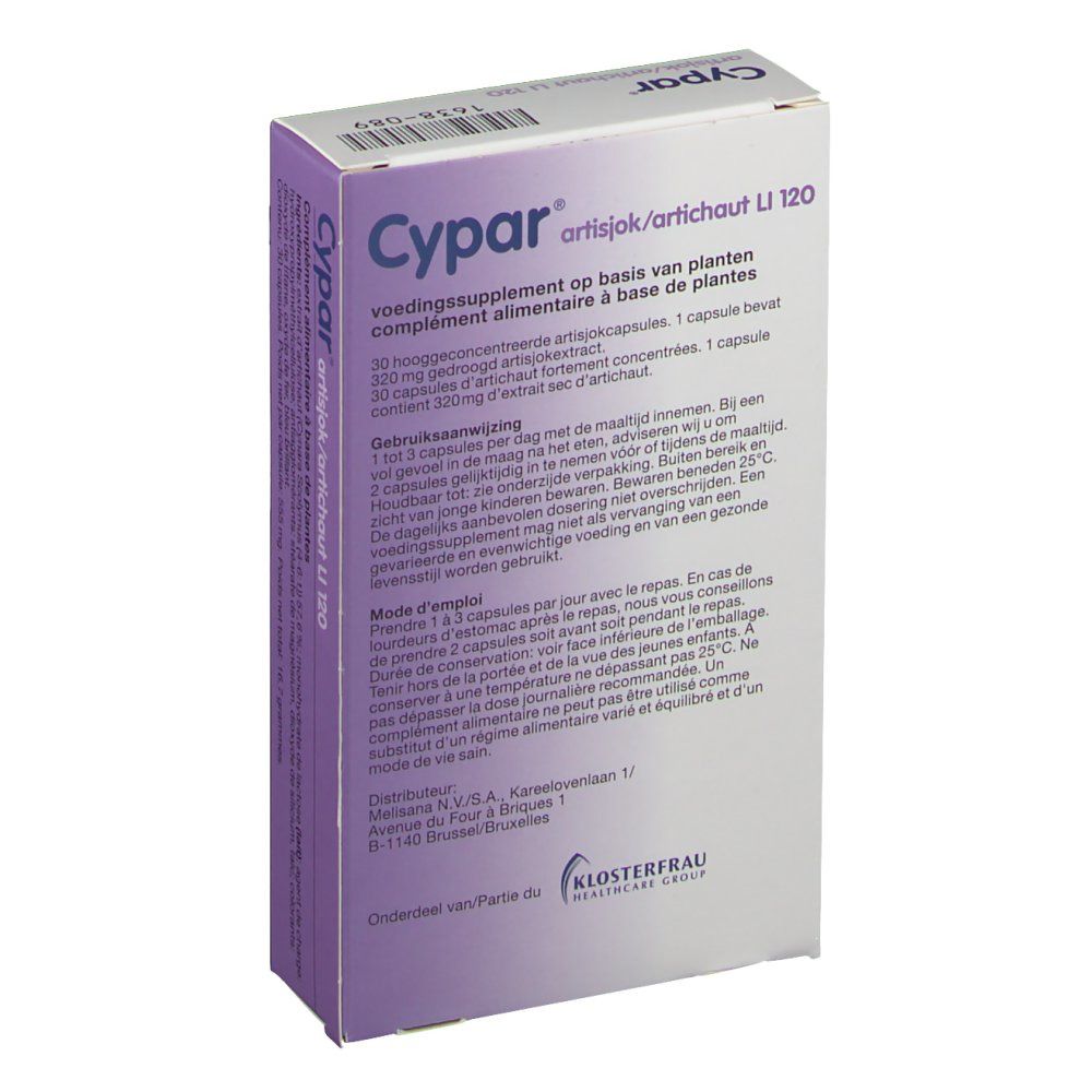 Cypar Artisjok 320Mg