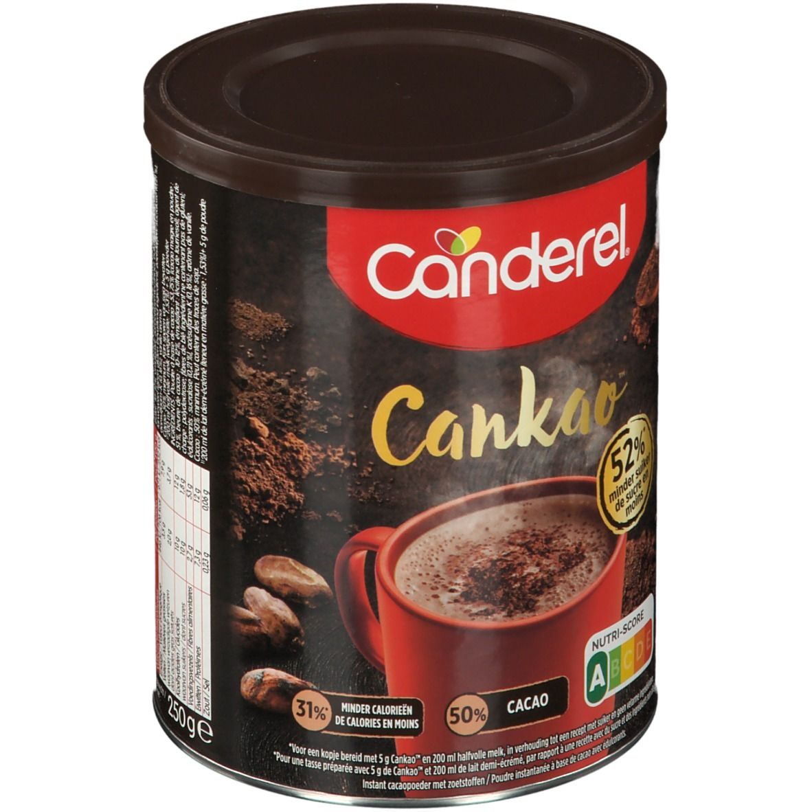CankaO - poudre chocolatée - Canderel - 250 g
