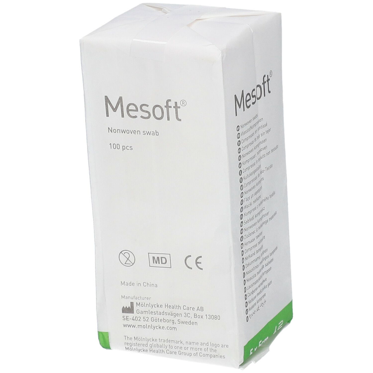 Mesoft S Compressa Non Sterile con 4 strati 5x5cm
