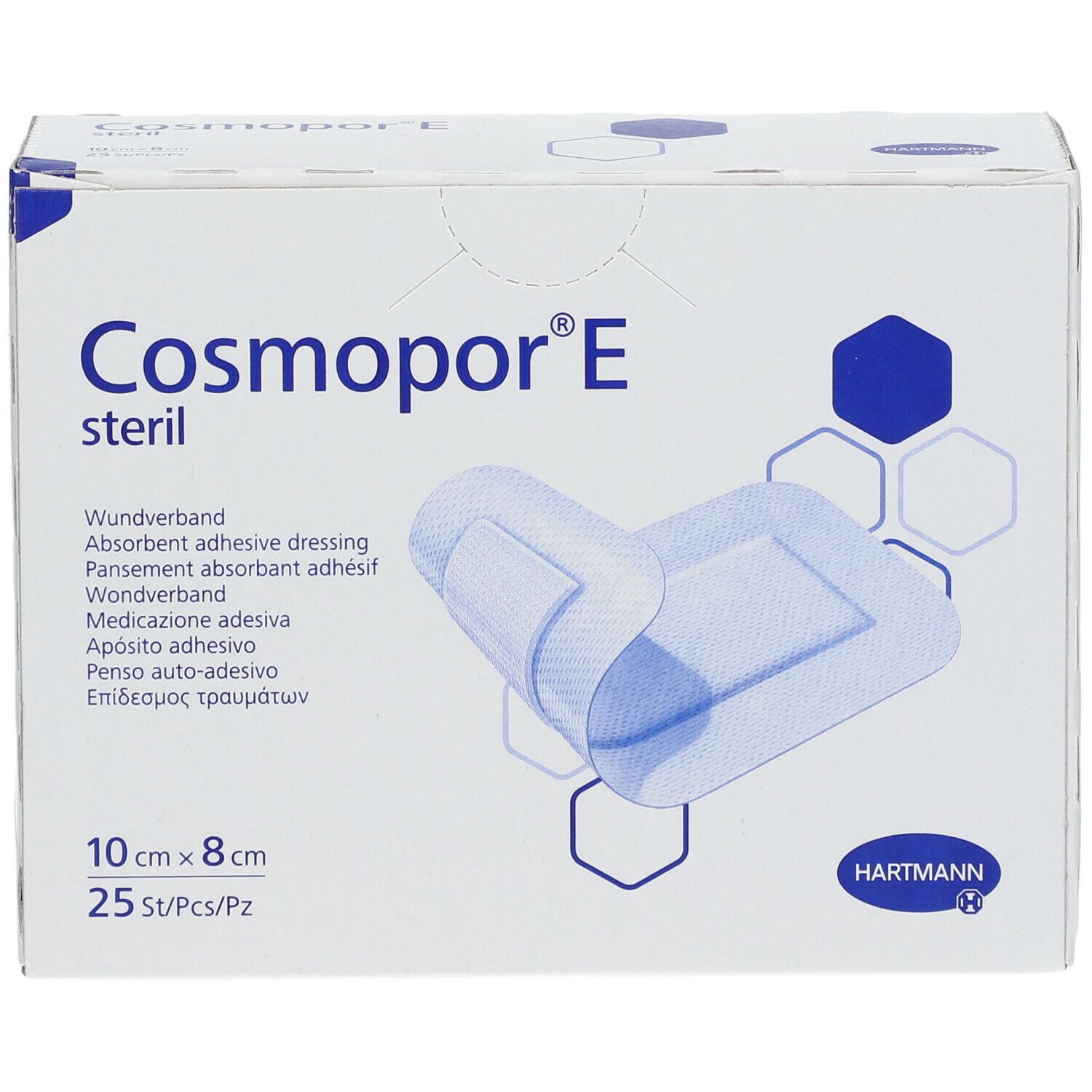 Hartmann Cosmopor® E Sterile 10 x 8 cm