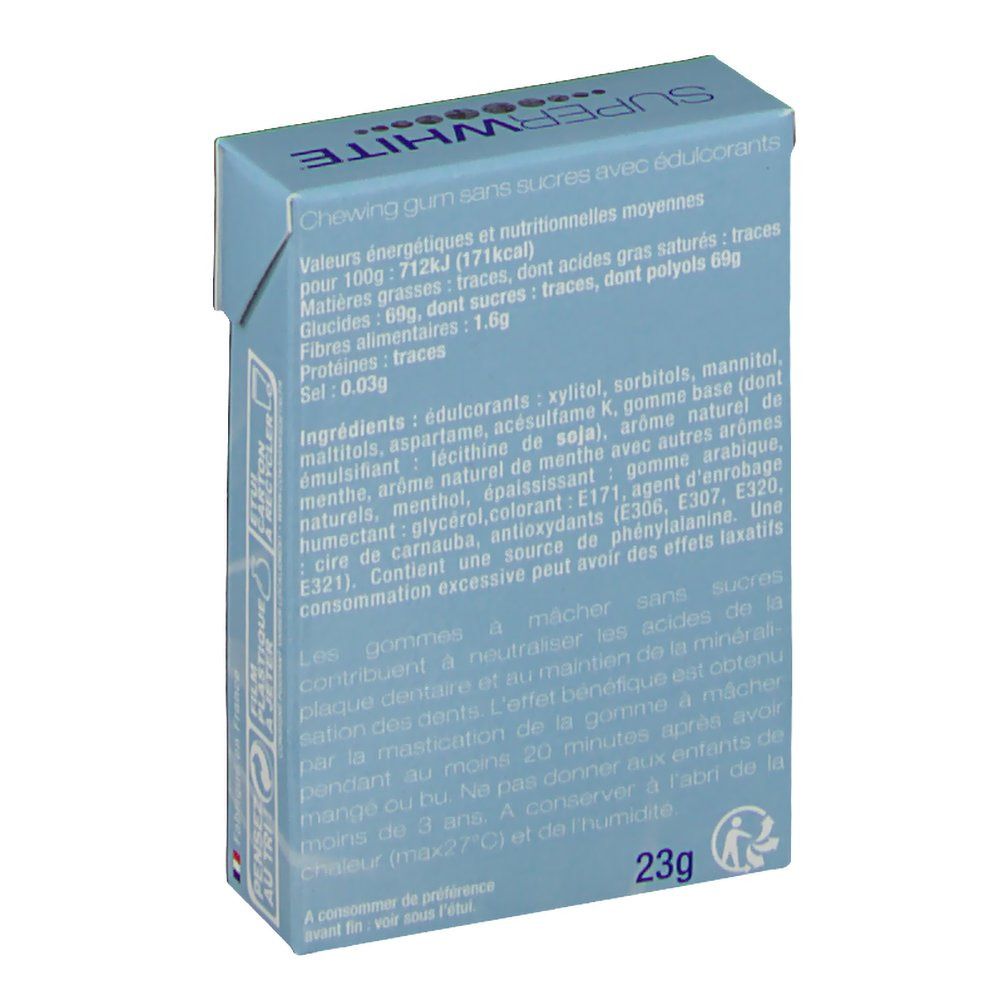 Superwhite Chewing Gum Classic