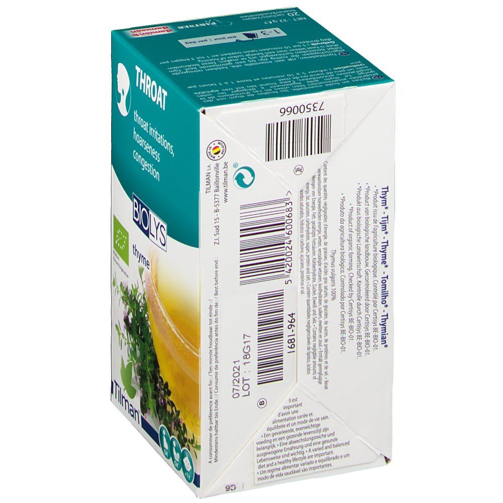 Biolys Thyme Infusion