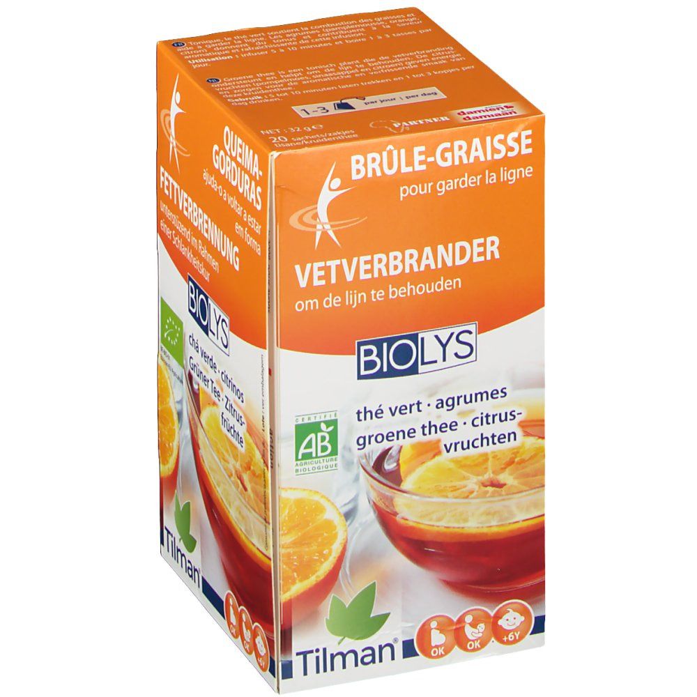 Biolys Green Tea With Citrus Fruits Infusion
