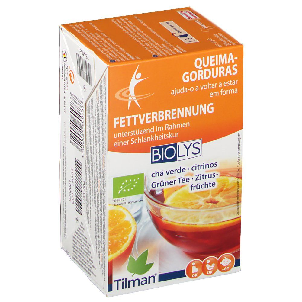 Biolys Green Tea With Citrus Fruits Infusion