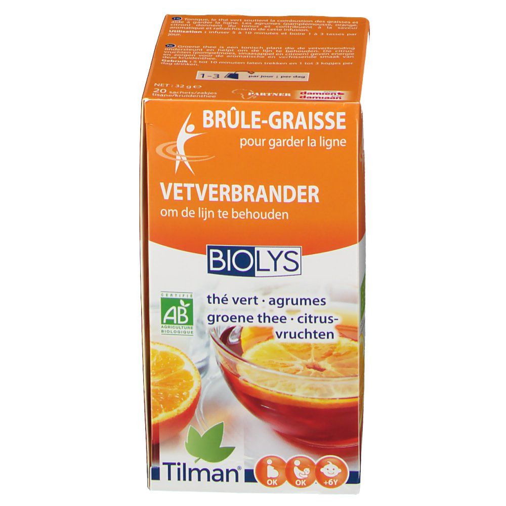 Biolys Green Tea With Citrus Fruits Infusion