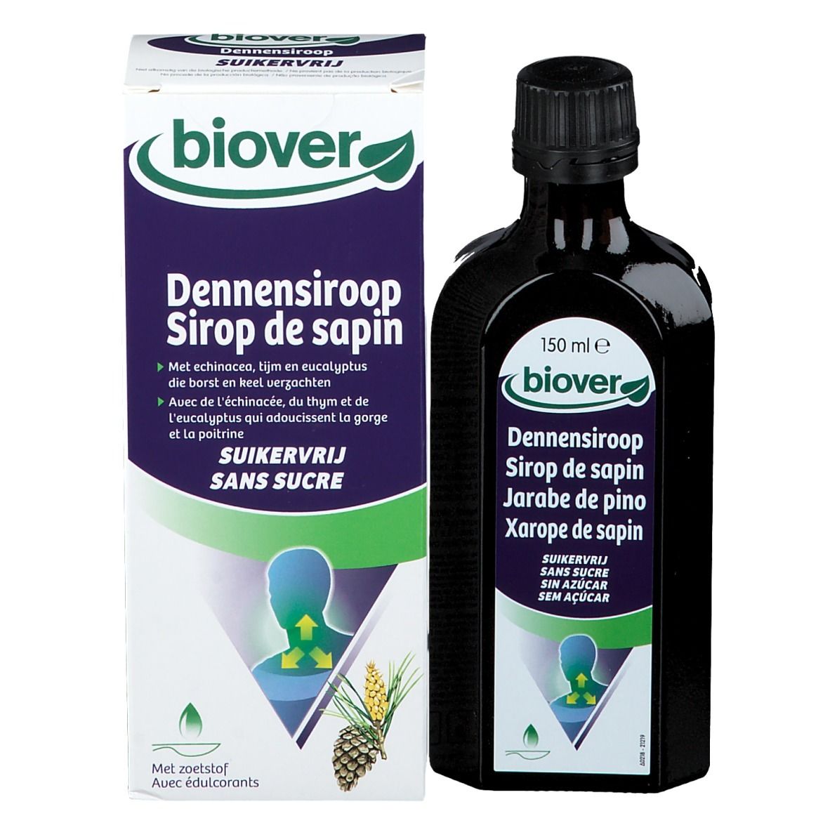 Biover Pine Syrup Sugarfree