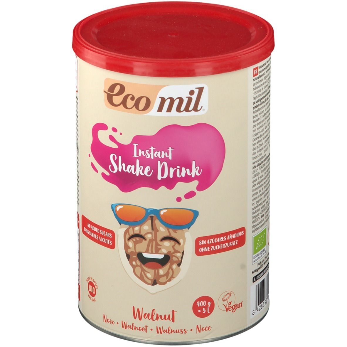 Ecomil® Walnut Bio Senza Zuccheri Aggiunti