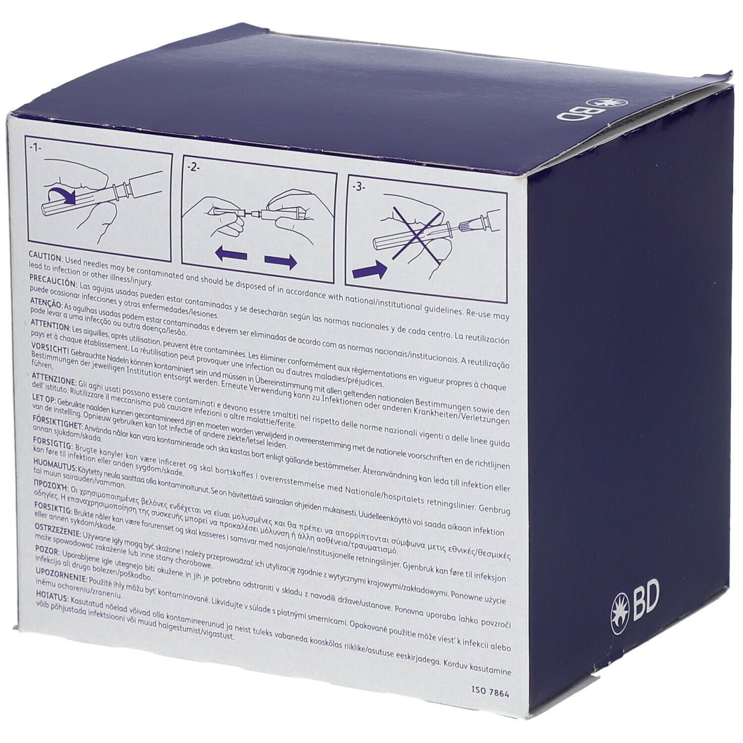 BD Microlance™+ 3 Aghi 0,8 mm x 50 mm