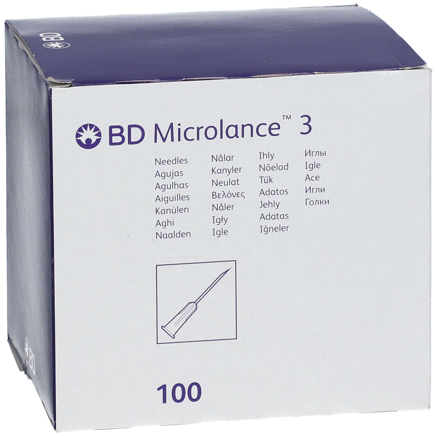 BD Microlance™+ 3 Aghi 0,8 mm x 50 mm