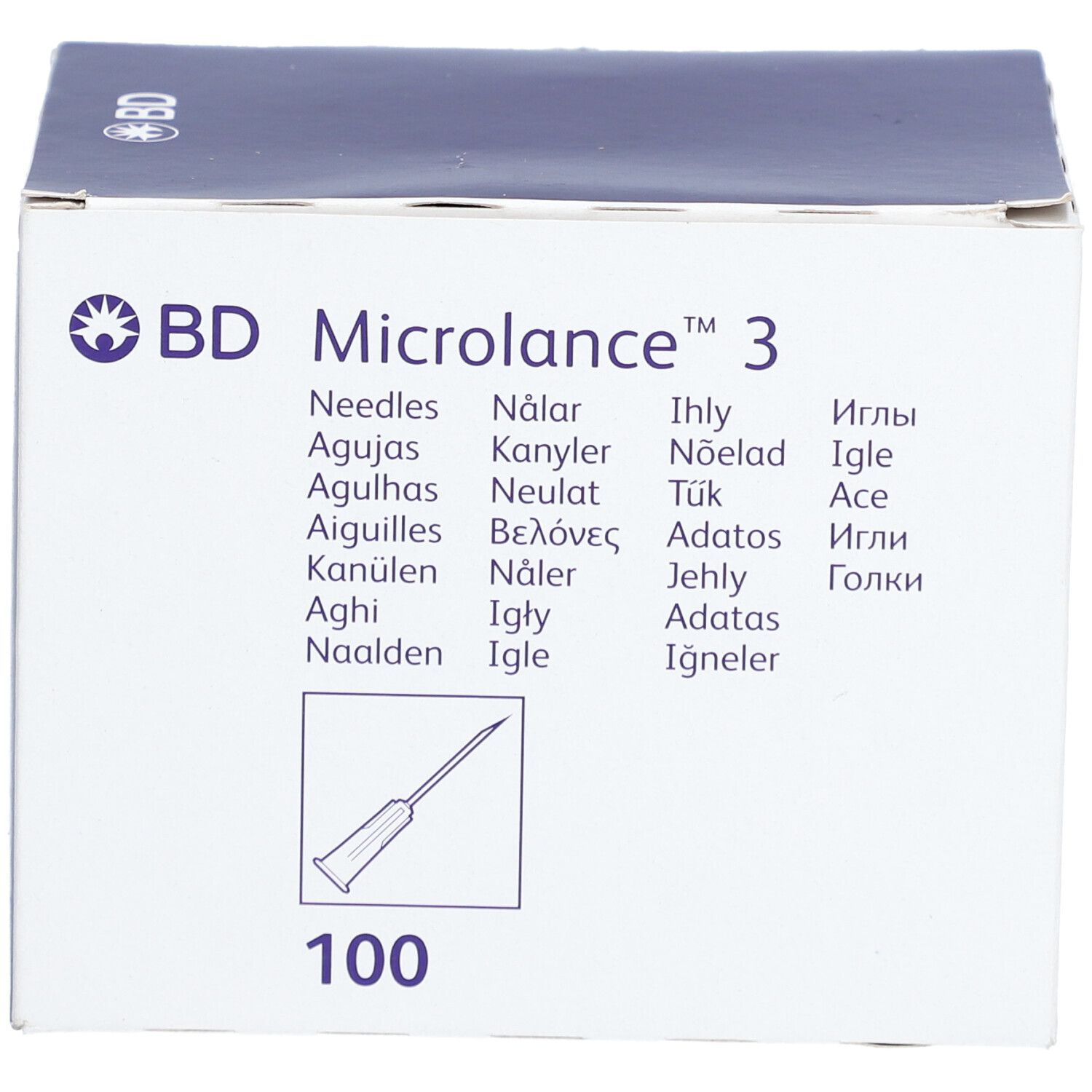 BD Microlance 3 Needles 23G 1 RB 0.6x25Mm Blue