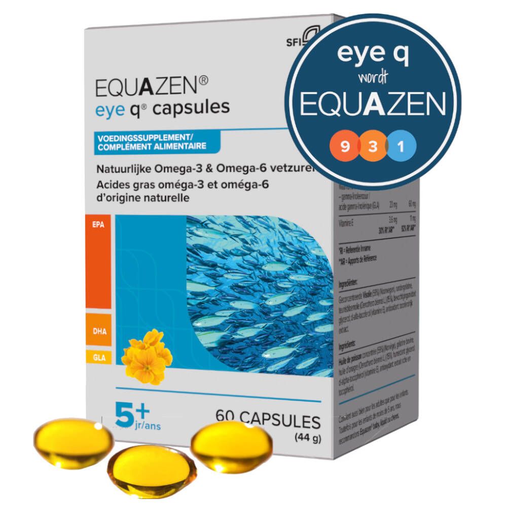 Springfield Eye Q Omega 3/6 Epa 500Mg Softgels