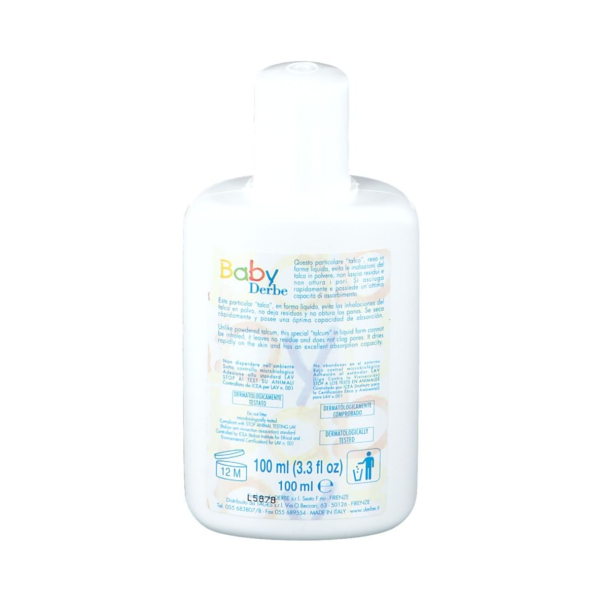 Derbe Seres Baby Liquid Talc