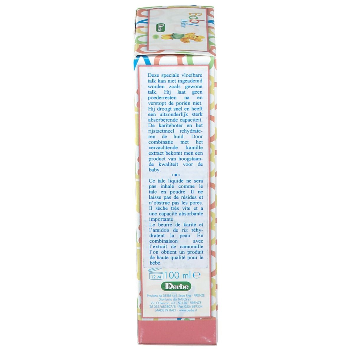 Derbe Seres Baby Liquid Talc