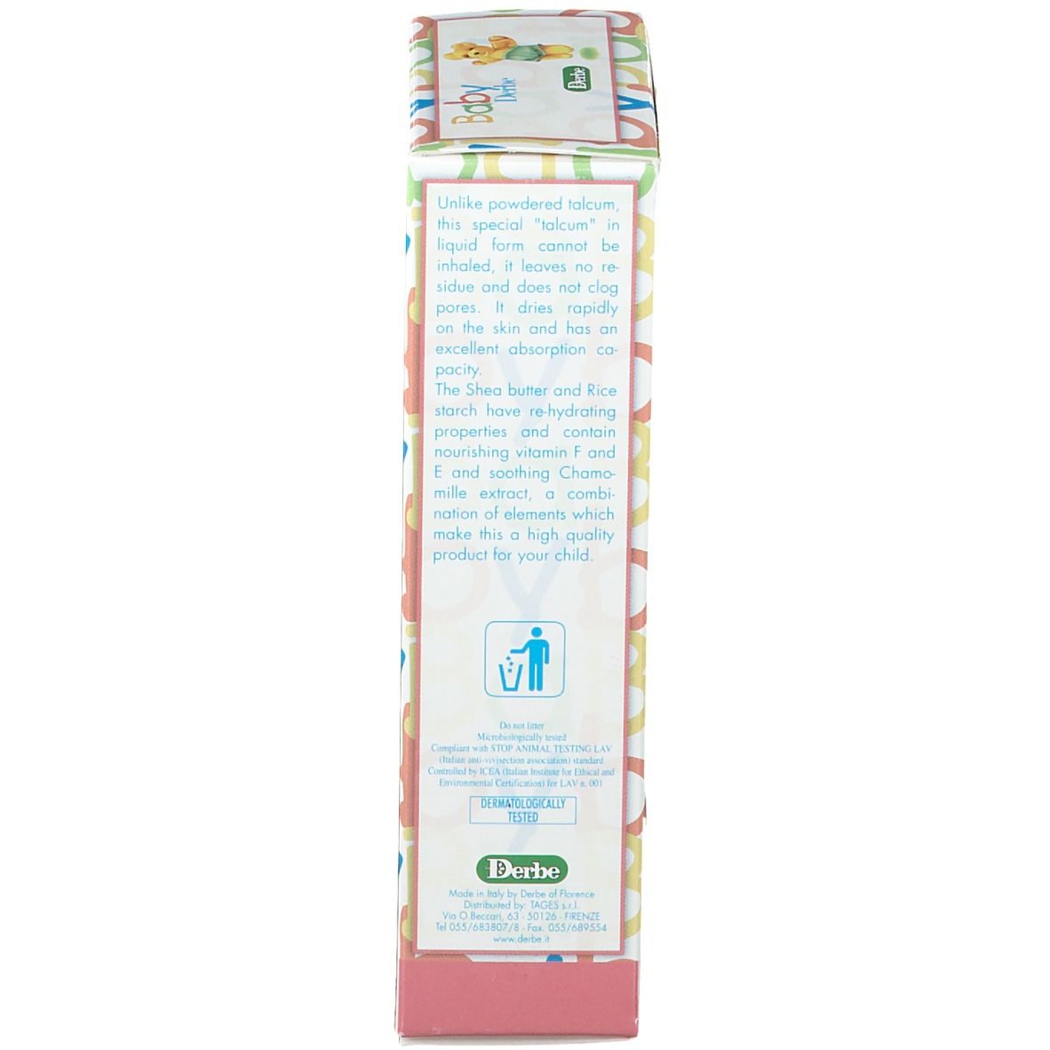 Derbe Seres Baby Liquid Talc