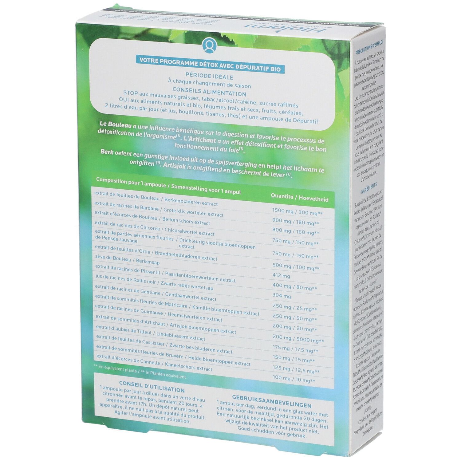 Fitoform Depuratif Bio Spring-Autumn