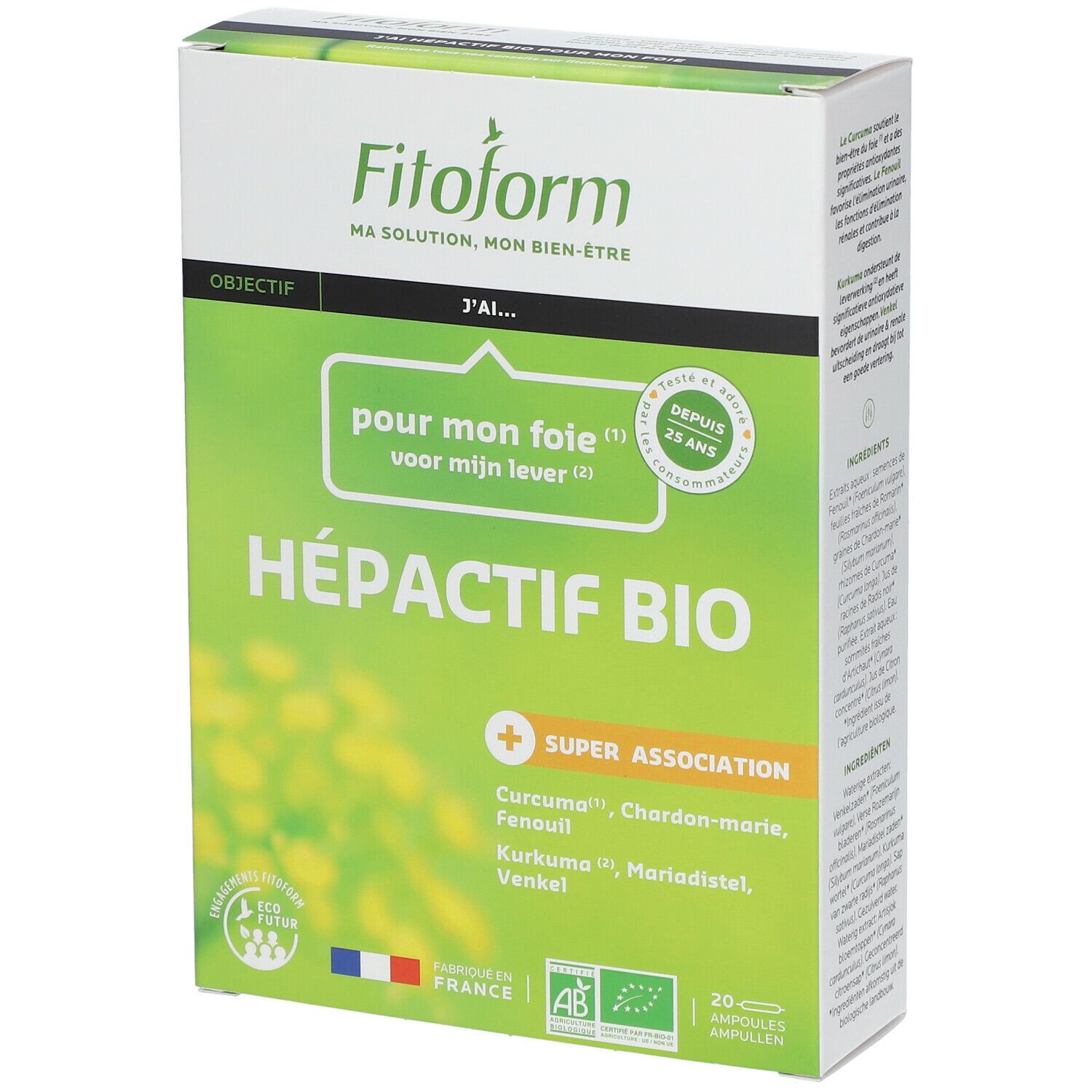 Fitoform Hepactif Bioholistic