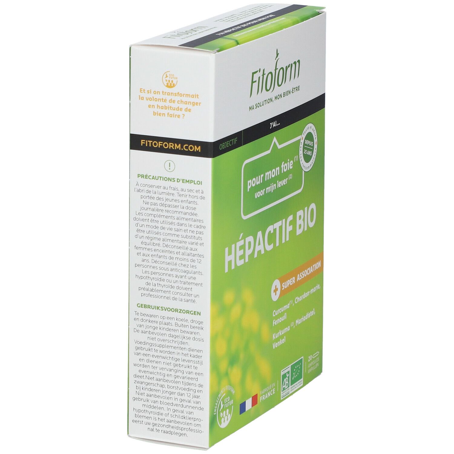 Fitoform Hepactif Bioholistic