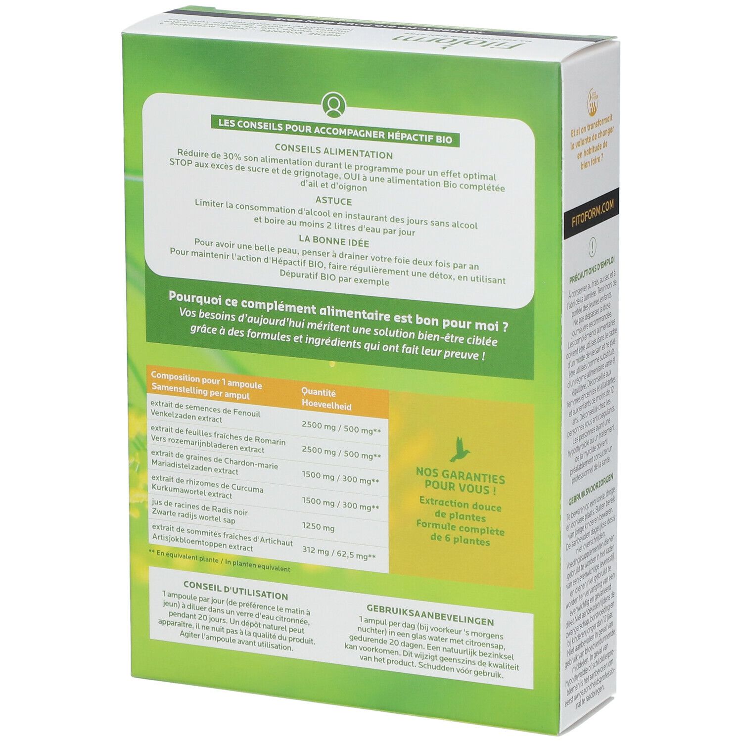 Fitoform Hepactif Bioholistic