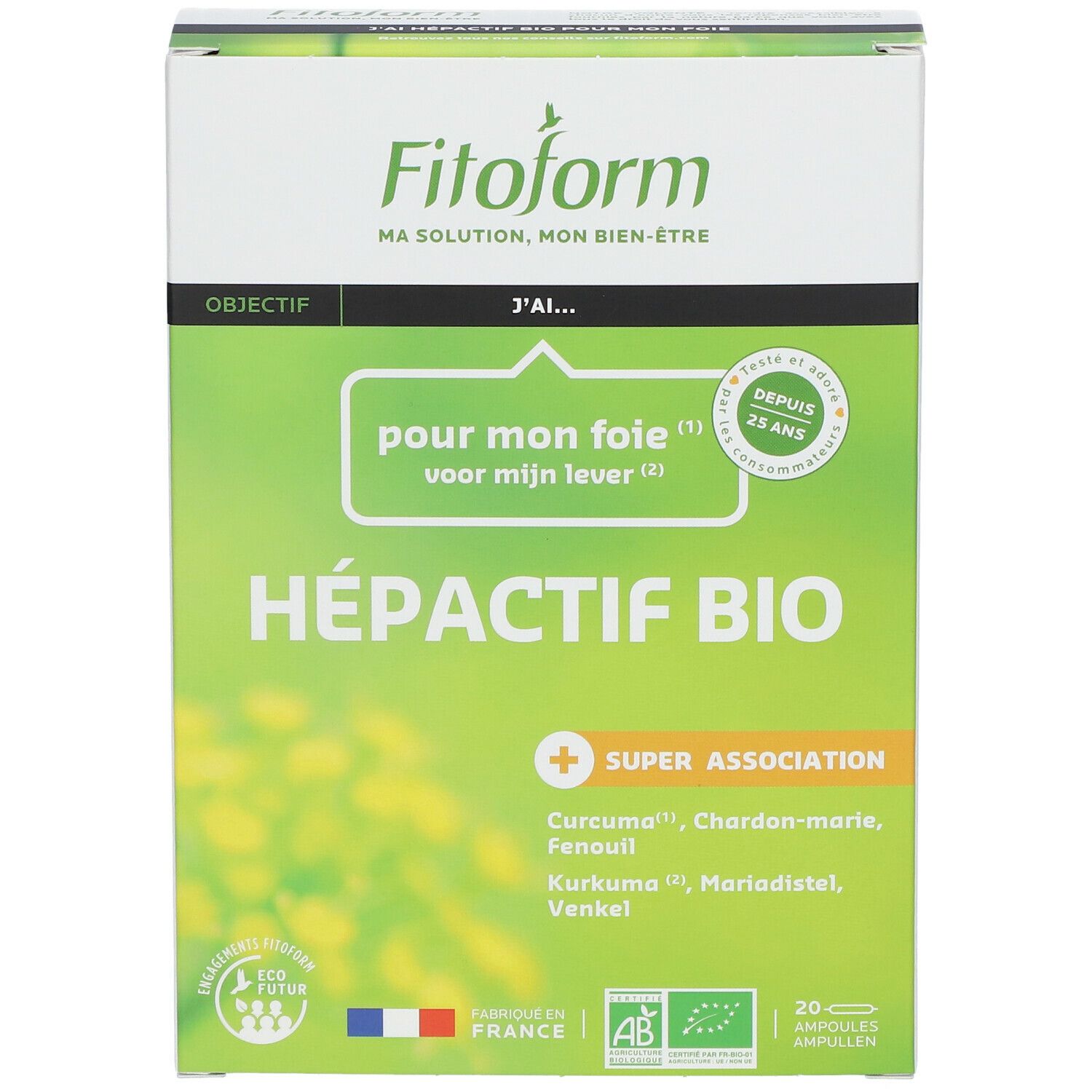 Fitoform Hepactif Bioholistic