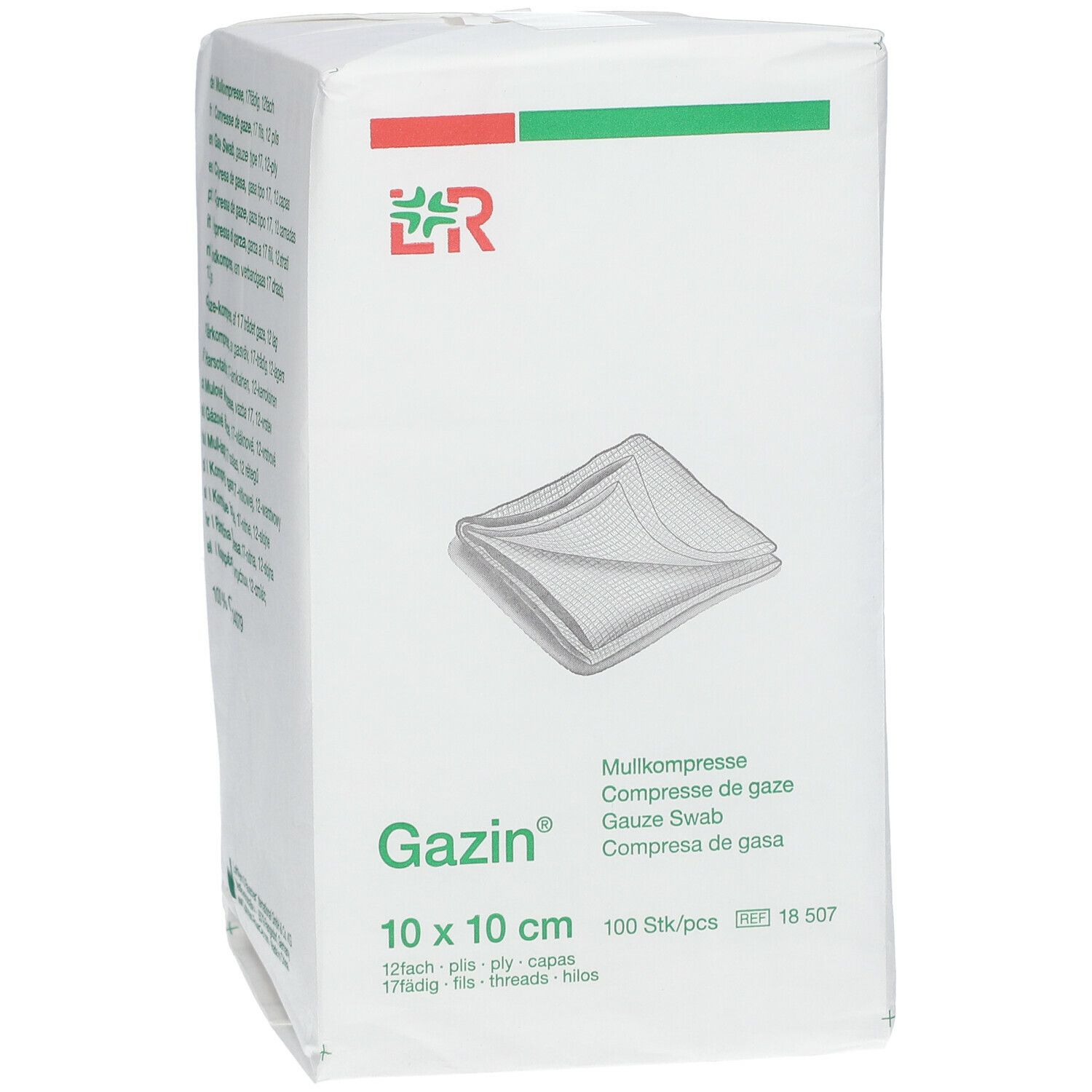 Lohmann & Rauscher Gazin® Compresse di Garza 10 x 10 cm Non Sterili