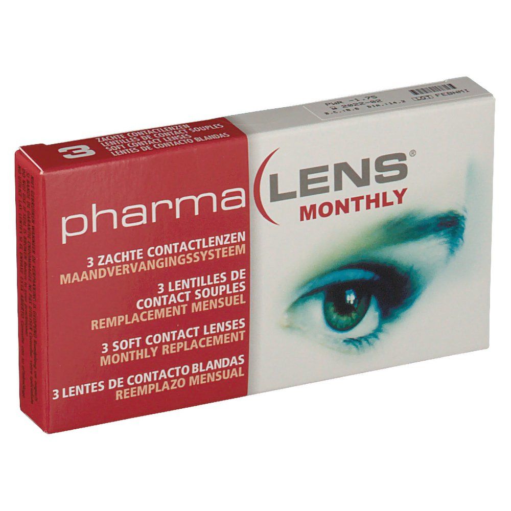 Lensfactory PharmaLens Monthly Diottria -1,75