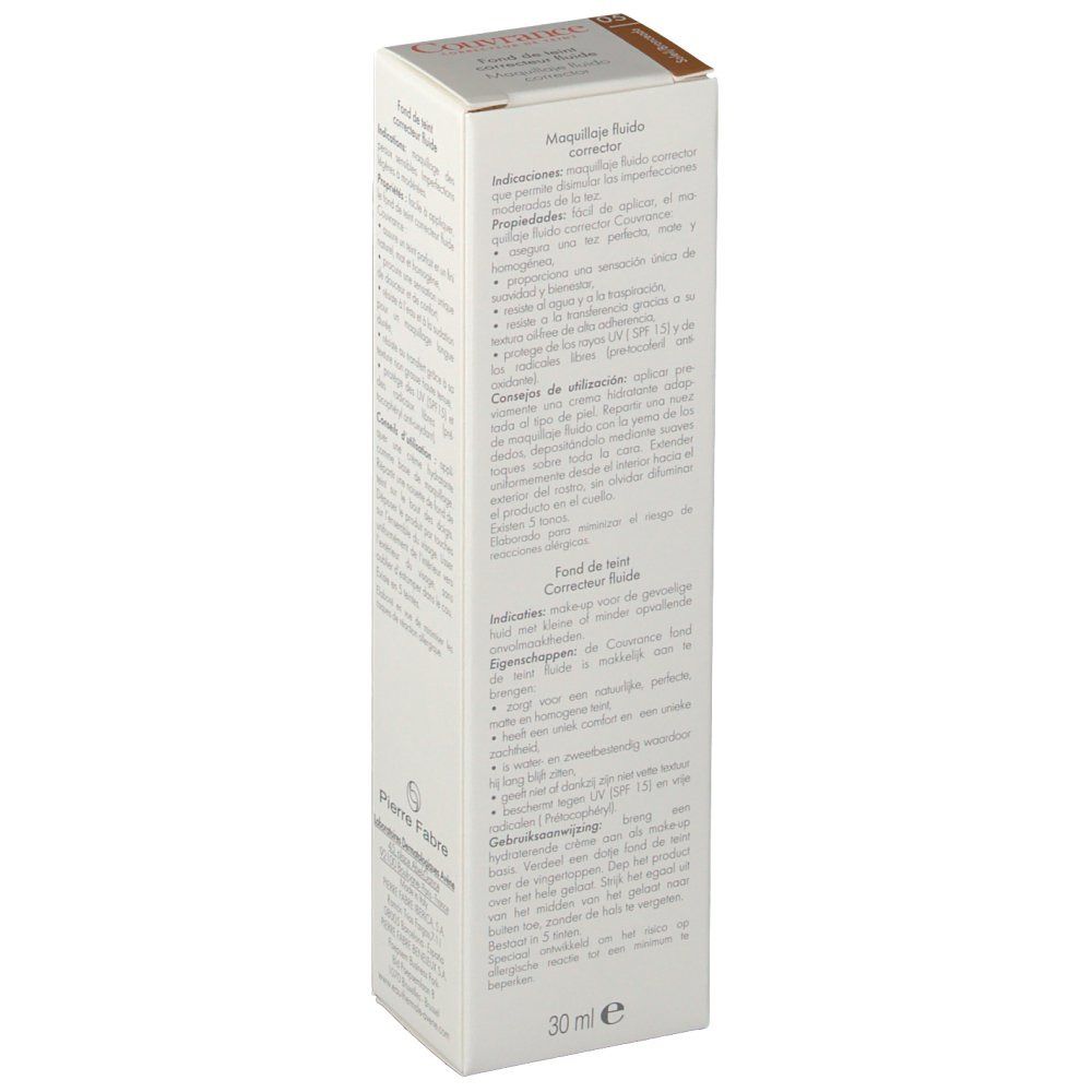 Avène Couvrance FDT Correttore Fluido UV15 Sole