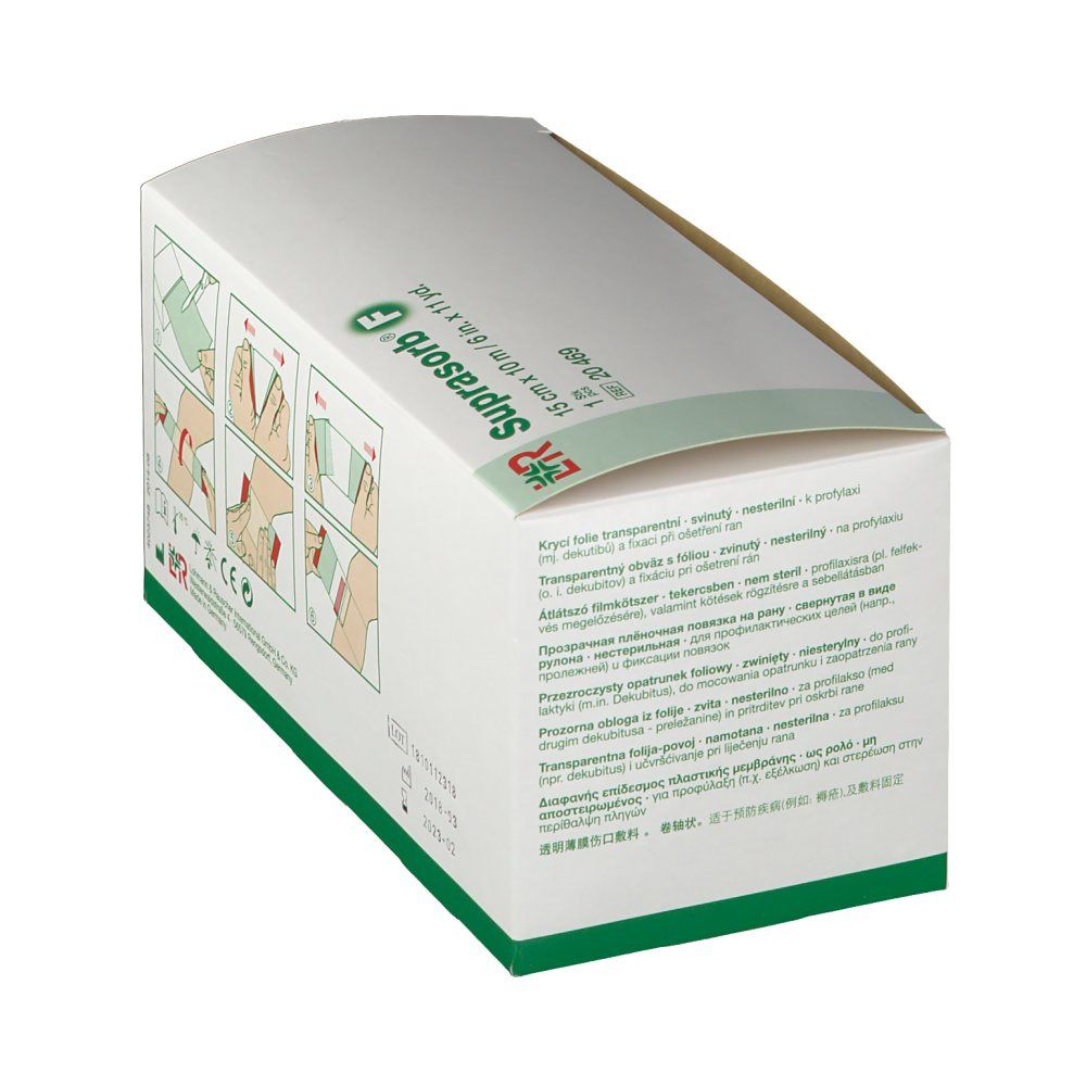 Suprasorb® F Medicazione in film trasparente 15 cm x 10 m