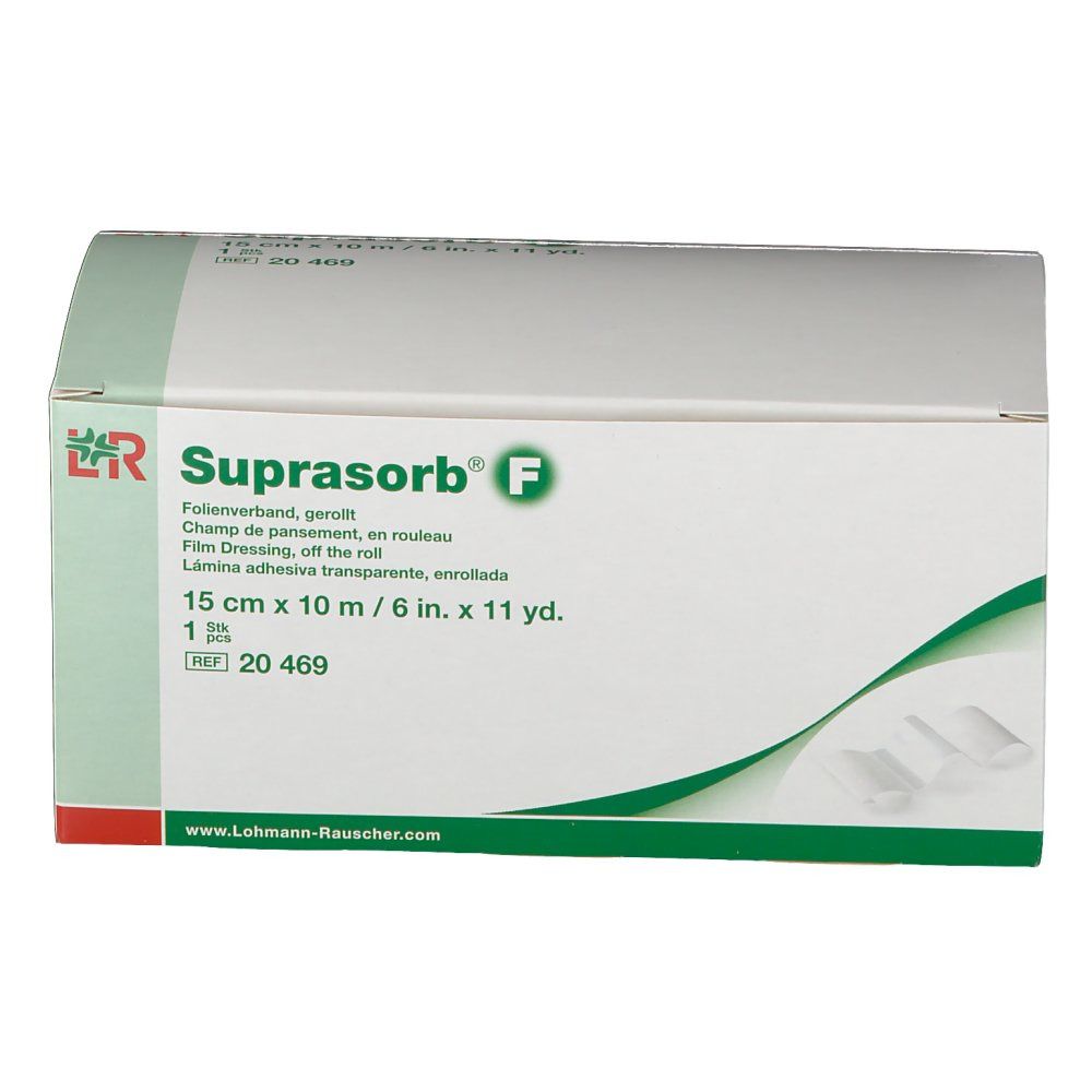 Suprasorb® F Medicazione in film trasparente 15 cm x 10 m