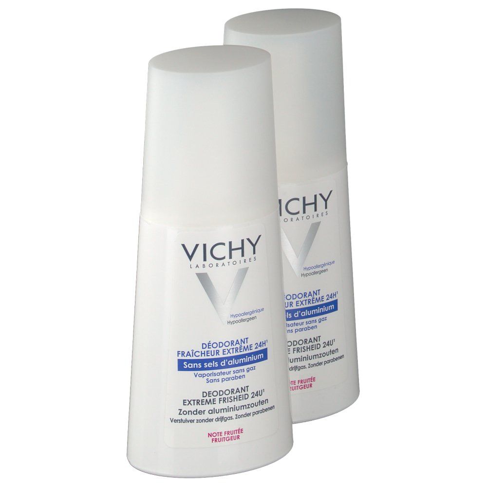 VICHY Deodorante freschezza estrema 24H Nota fruttata Duo Pack