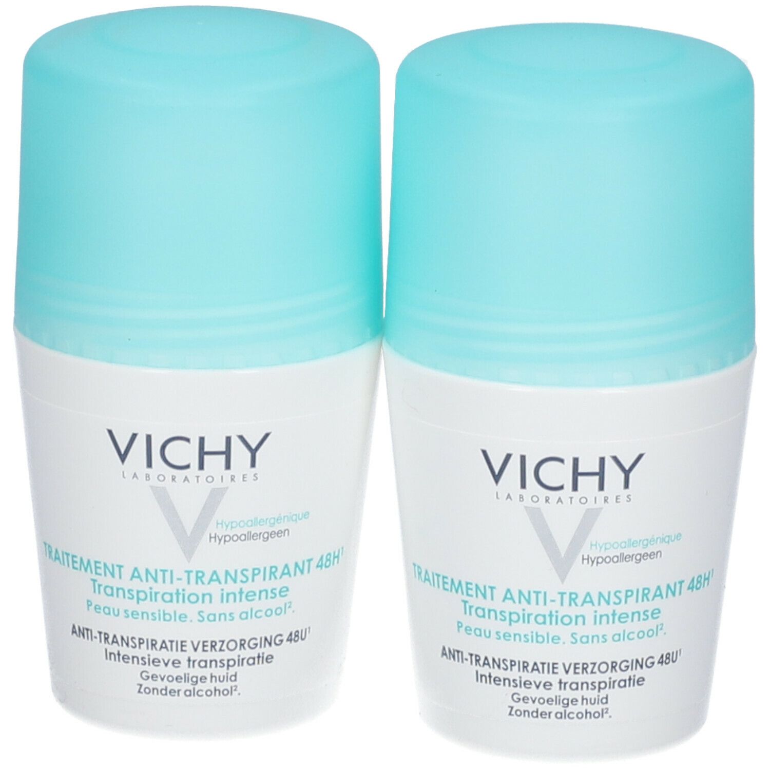 VICHY Deodorante Antitraspirante 48H Roll-on Duo Pack