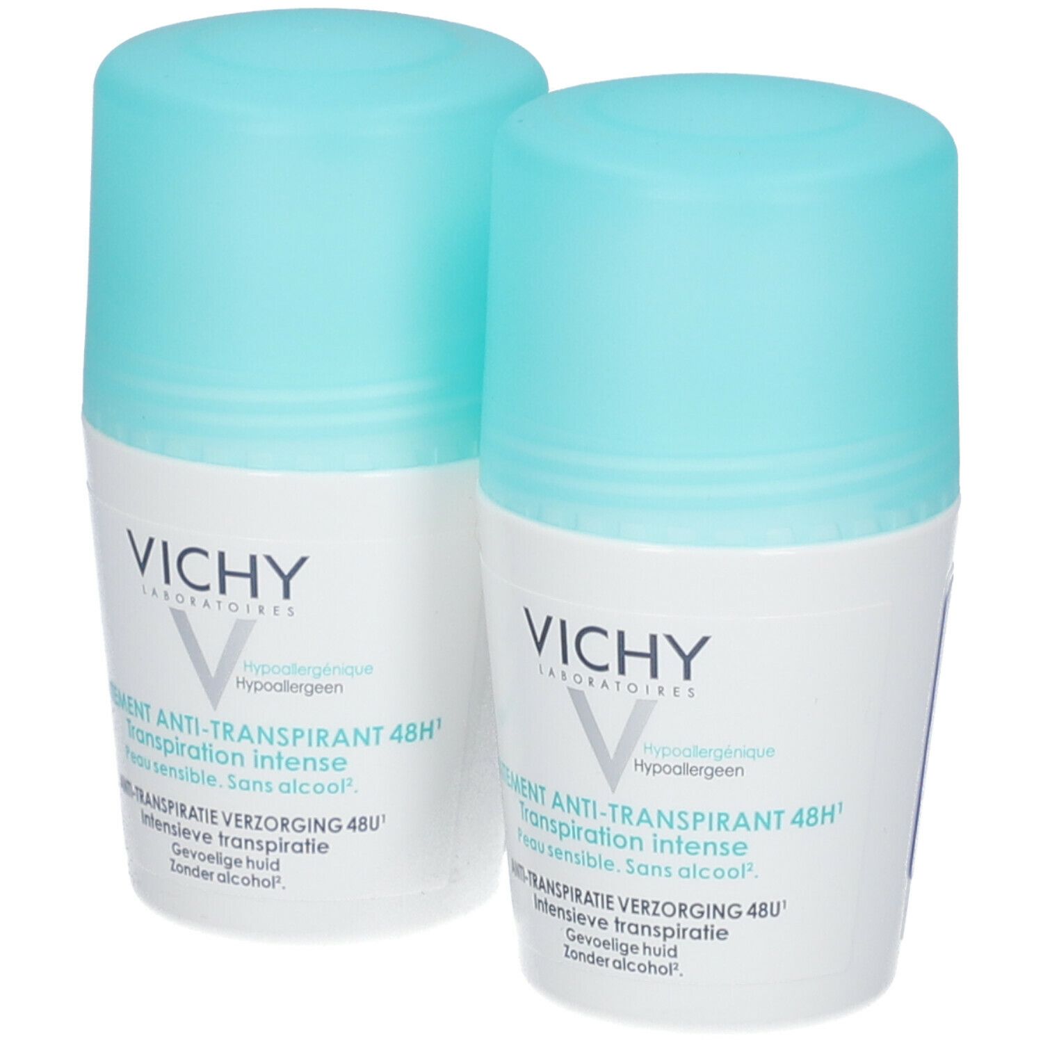 VICHY Deodorante Antitraspirante 48H Roll-on Duo Pack