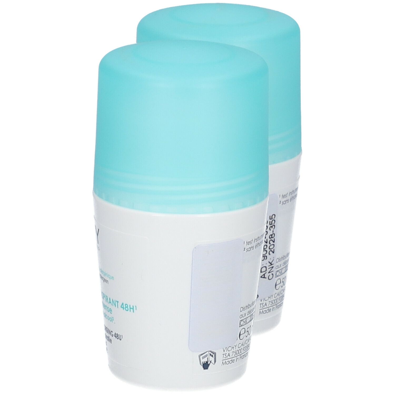 VICHY Deodorante Antitraspirante 48H Roll-on Duo Pack