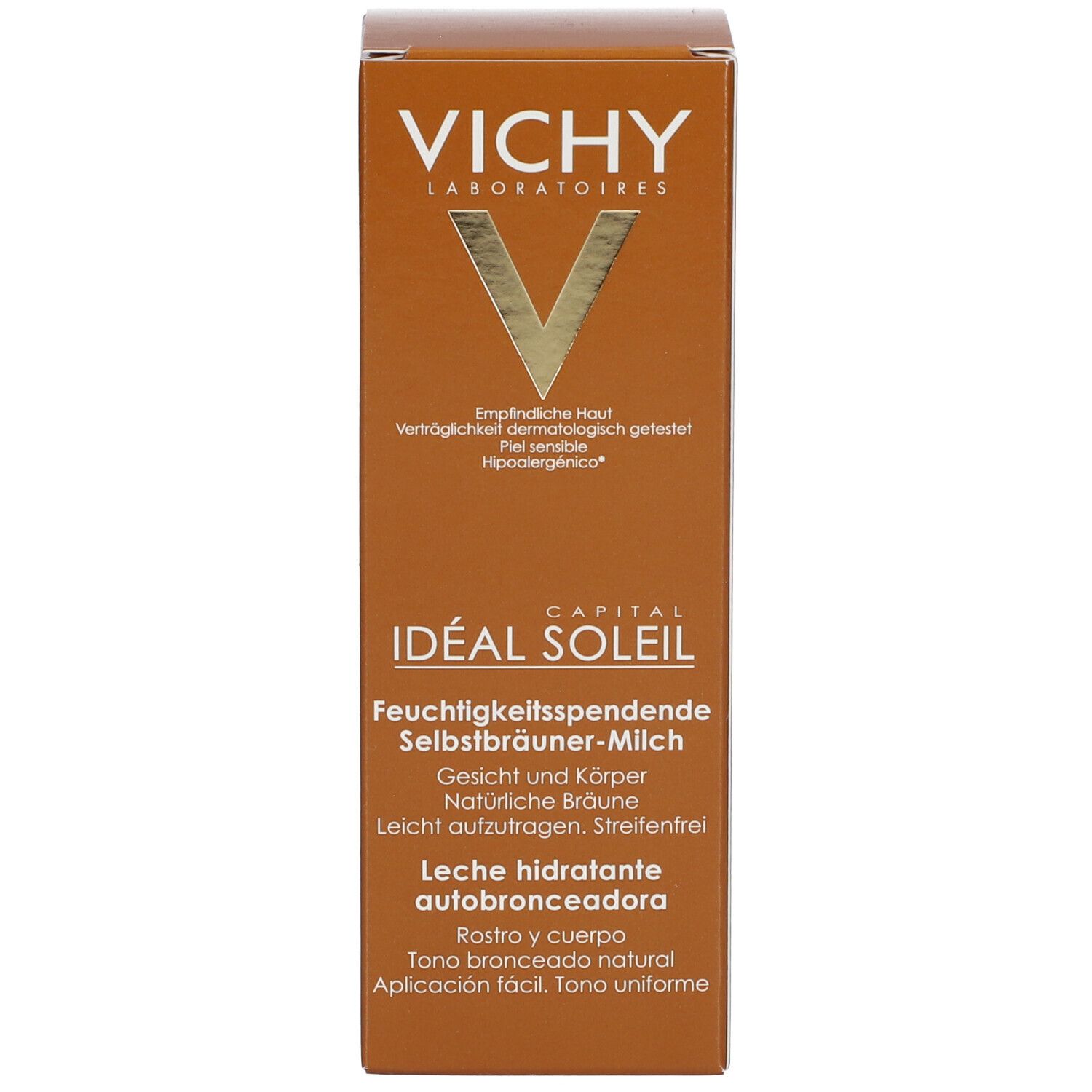 Vichy IDÉAL SOLEIL Latte Autoabbronzante Idratante Viso e Corpo