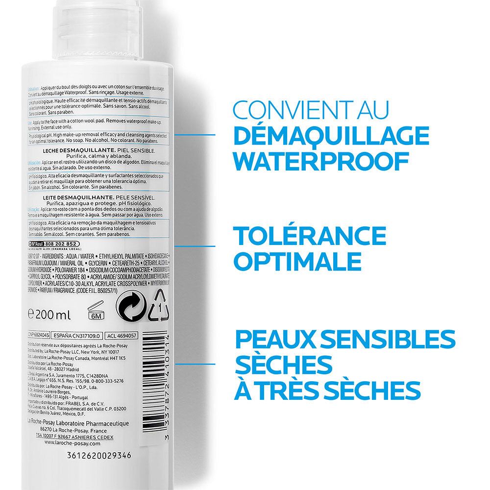 La Roche Posay Latte Nettoyante Fisiologico