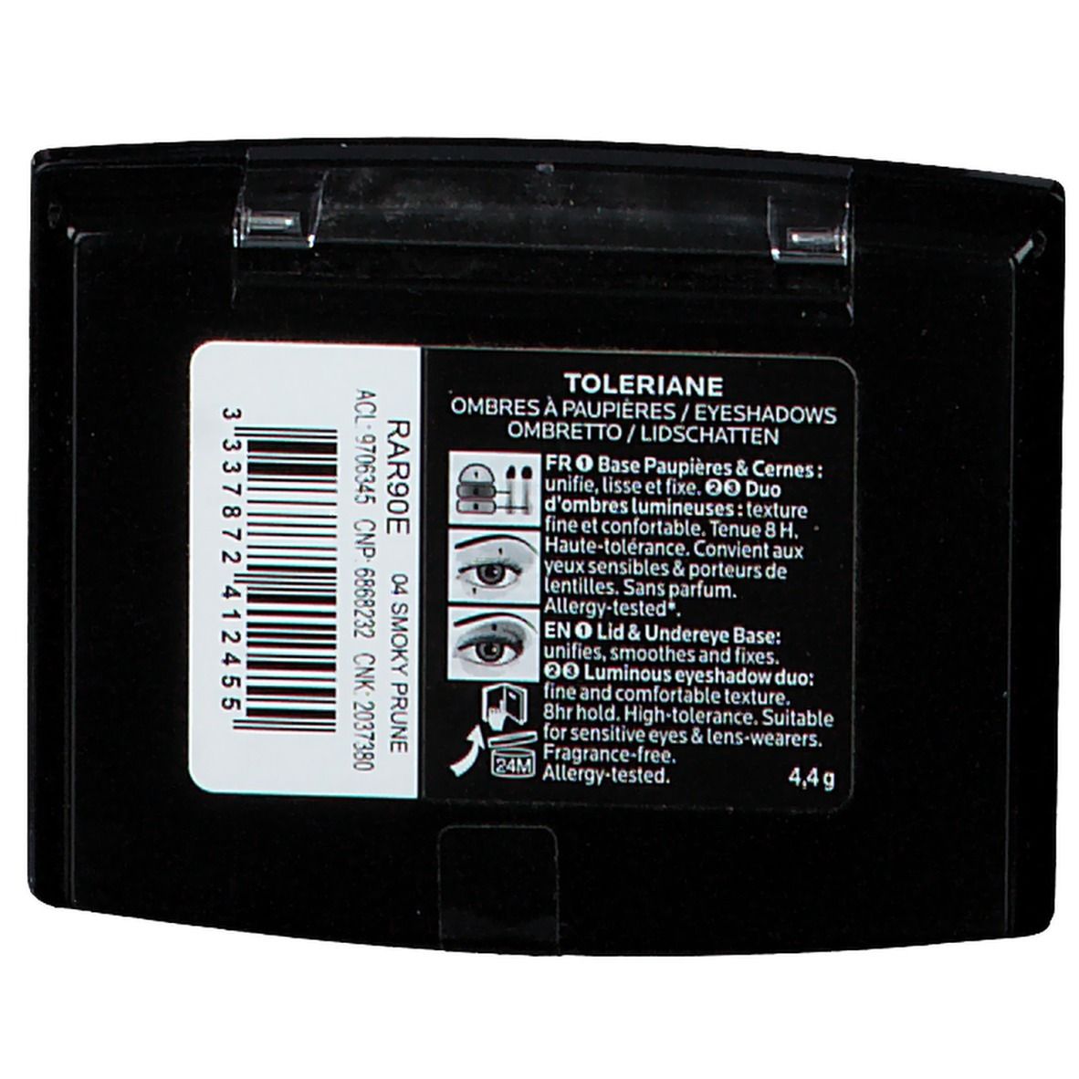 La Roche Posay Respectissime Ombretto Morbido 04 Smoky Prugna