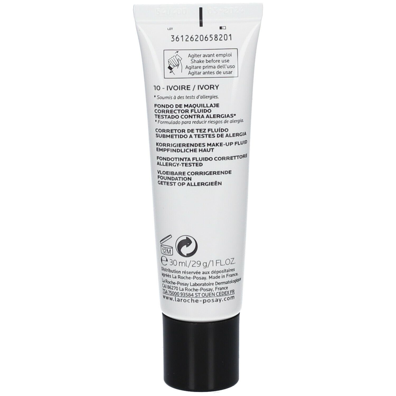 La Roche-Posay Toleriane Teint Fluido Avorio 10