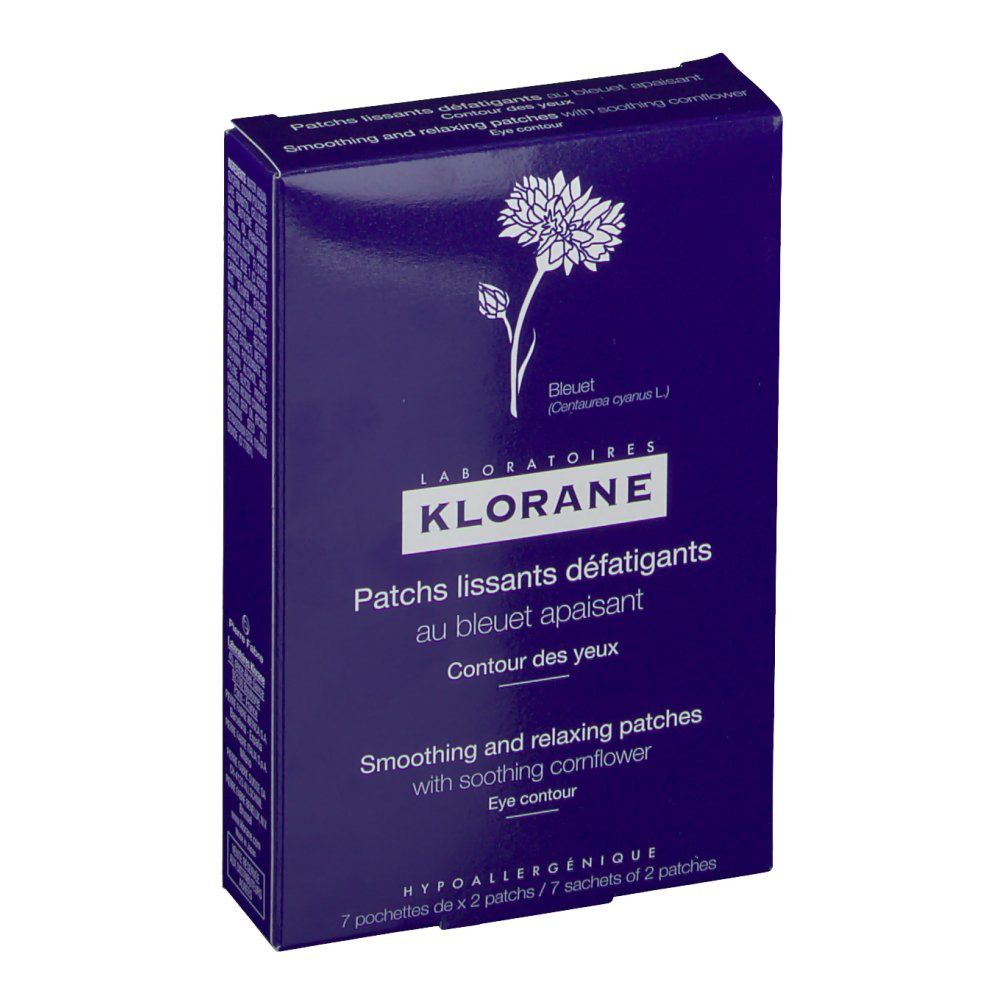 KLORANE Patchs Leviganti e Rilassanti al Fiordaliso