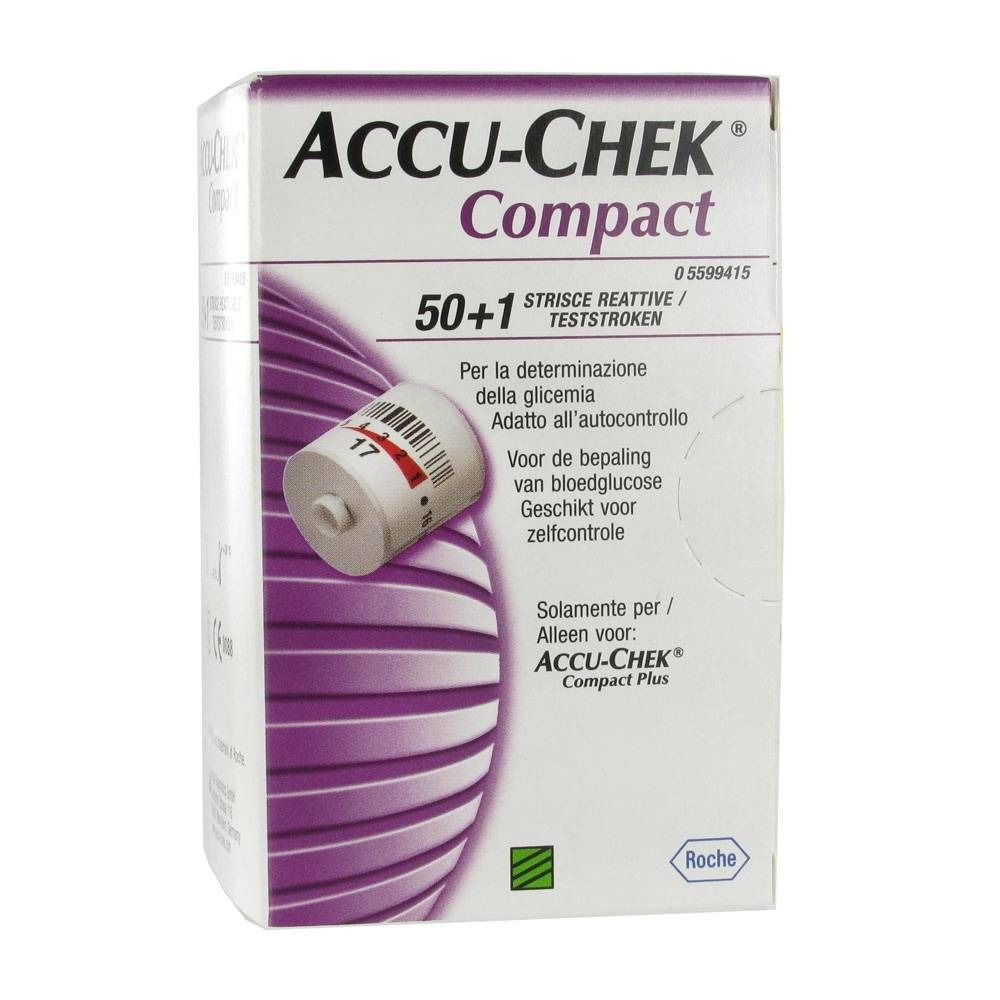 Accu-Chek® Compact Strisce Reattive
