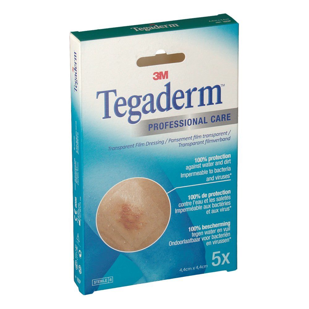 3M Tegaderm Benda Trasparente 4 x 4 cm