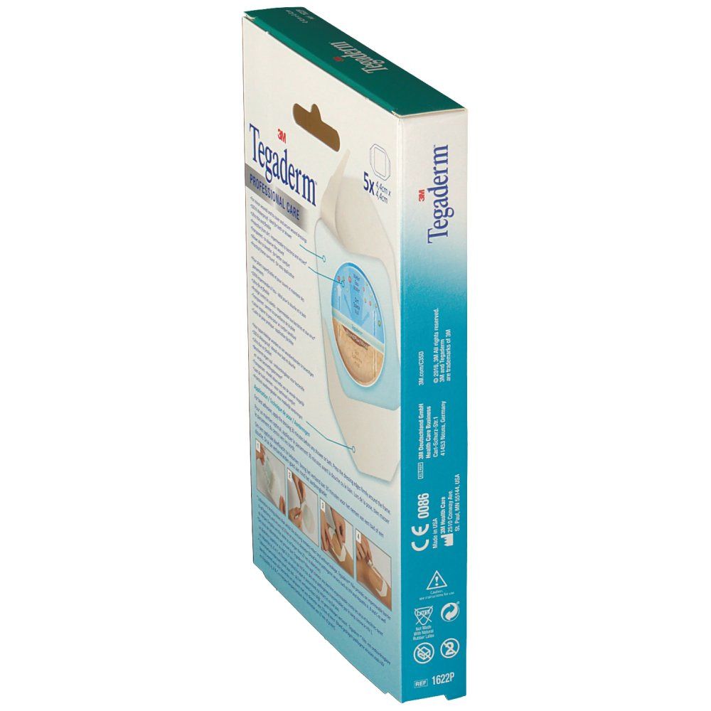 3M Tegaderm Benda Trasparente 4 x 4 cm