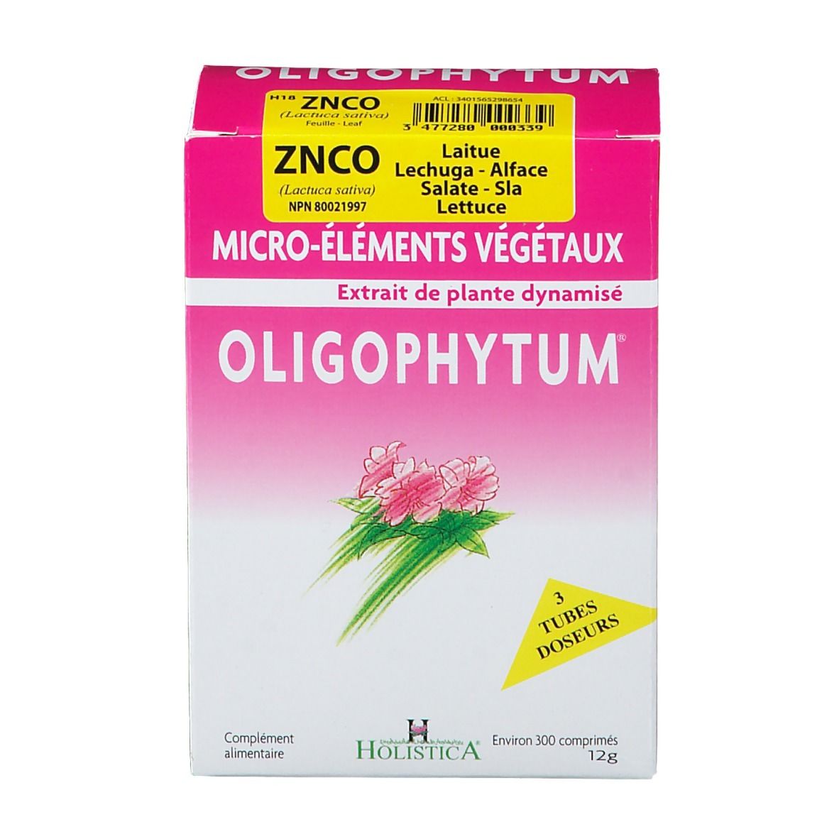 Oligophytum zn-ni-co Bioholistic