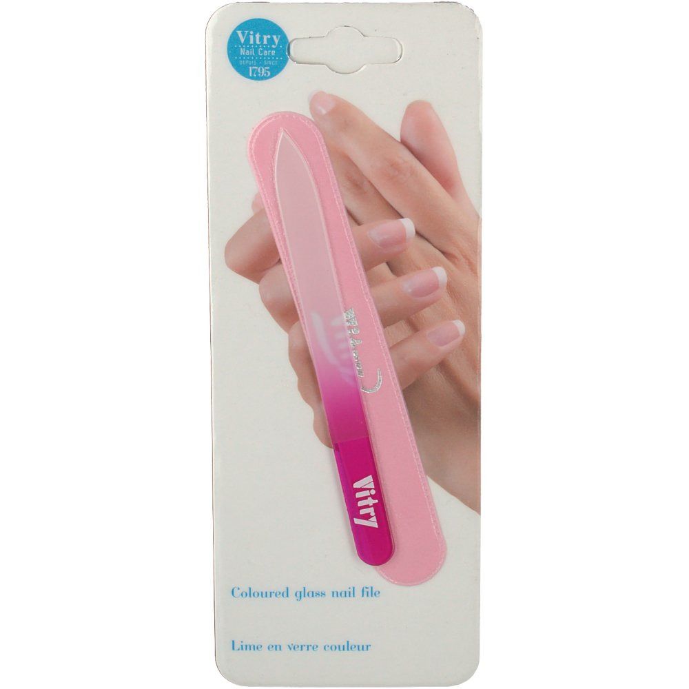 Vitry File Glas 16cm Pink 1073CPI