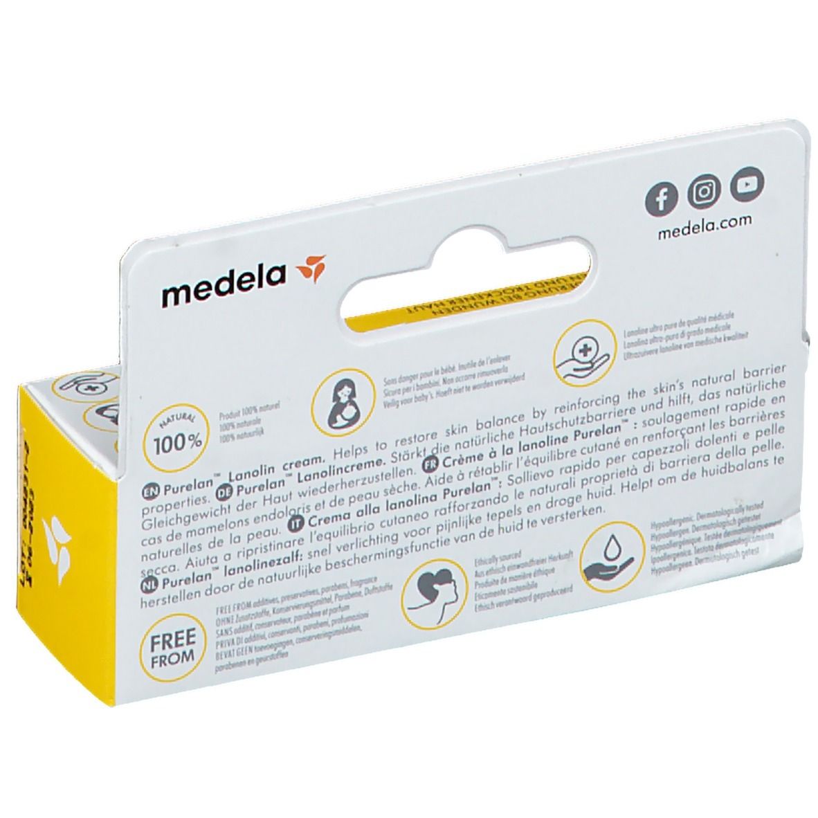 Medela PureLan Gorges Moisture Lanoline