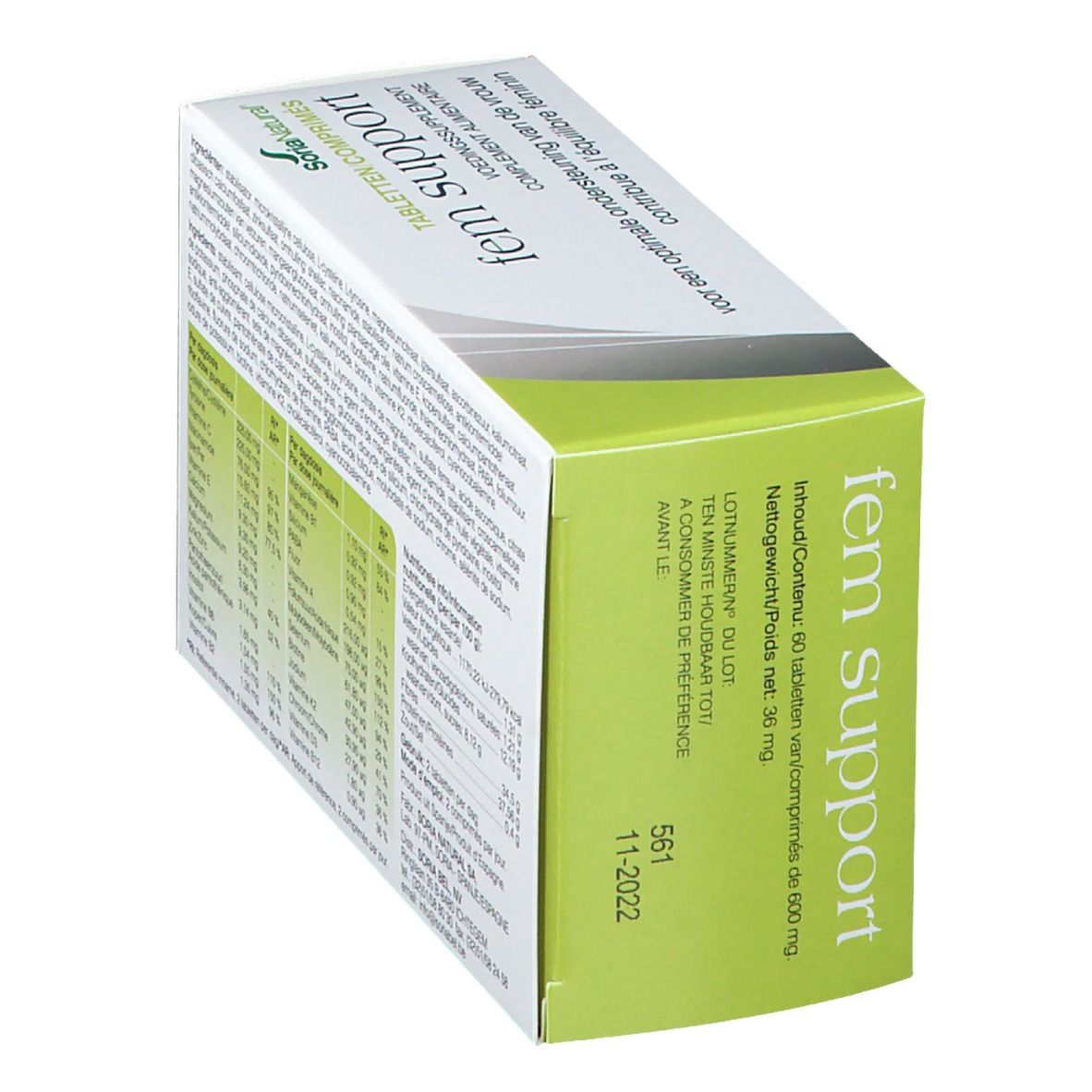 Soria Natural Fem Support 600Mg