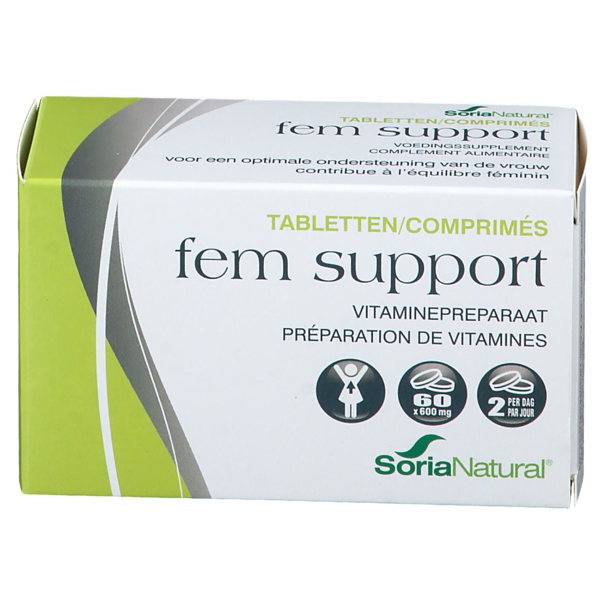 Soria Natural Fem Support 600Mg