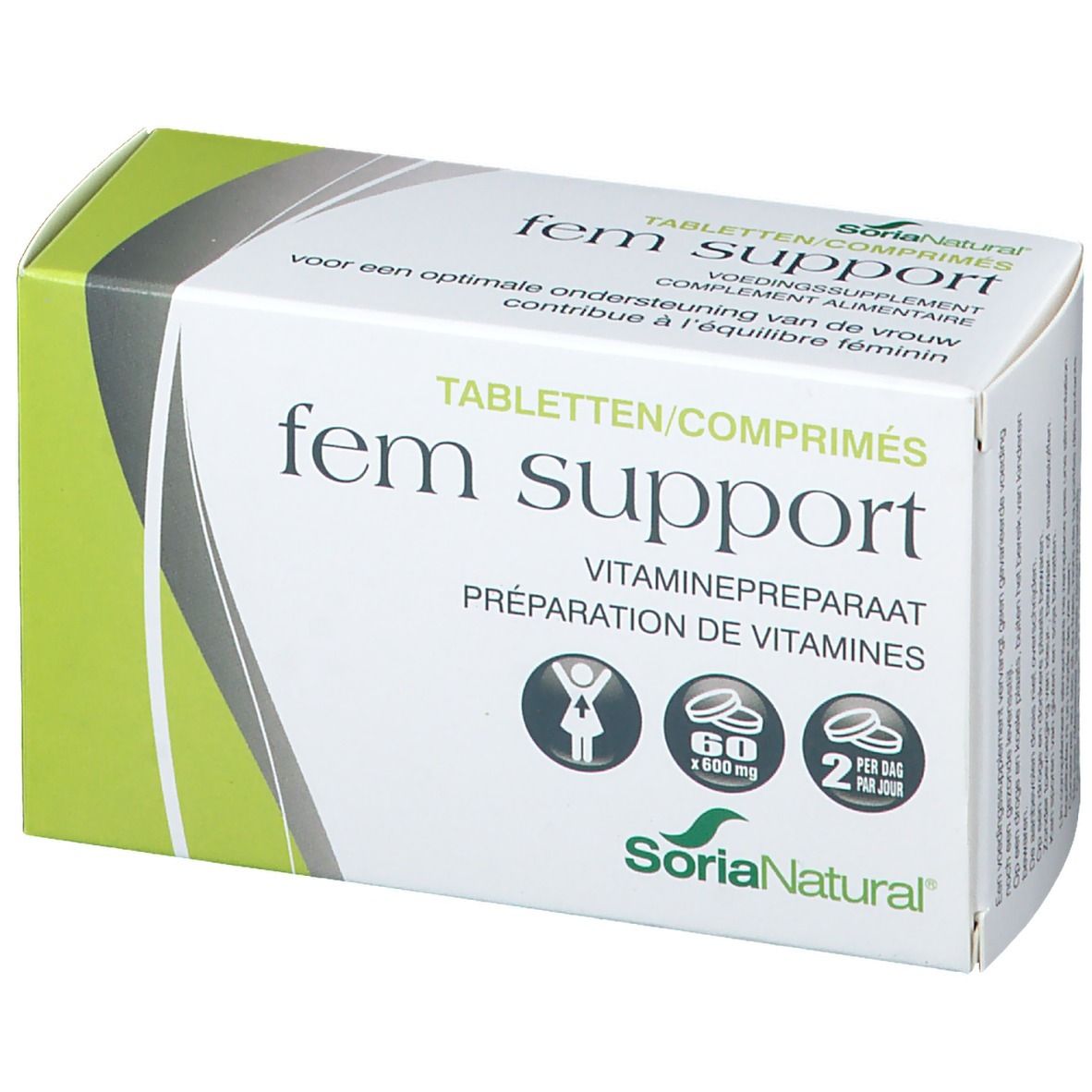 Soria Natural Fem Support 600Mg