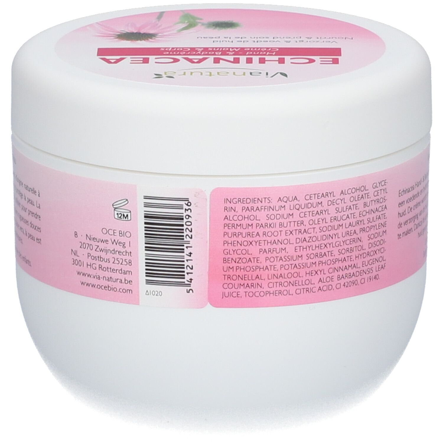 Echinacea Hand-Bodycream via Natura