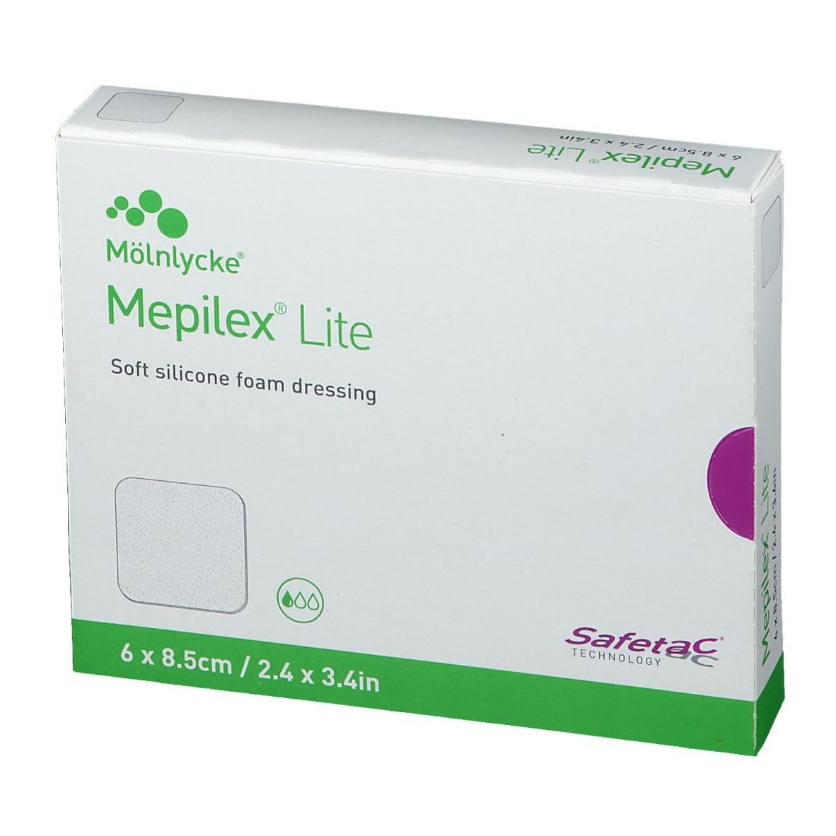 Mepilex® Lite 6 cm x 8,5 cm