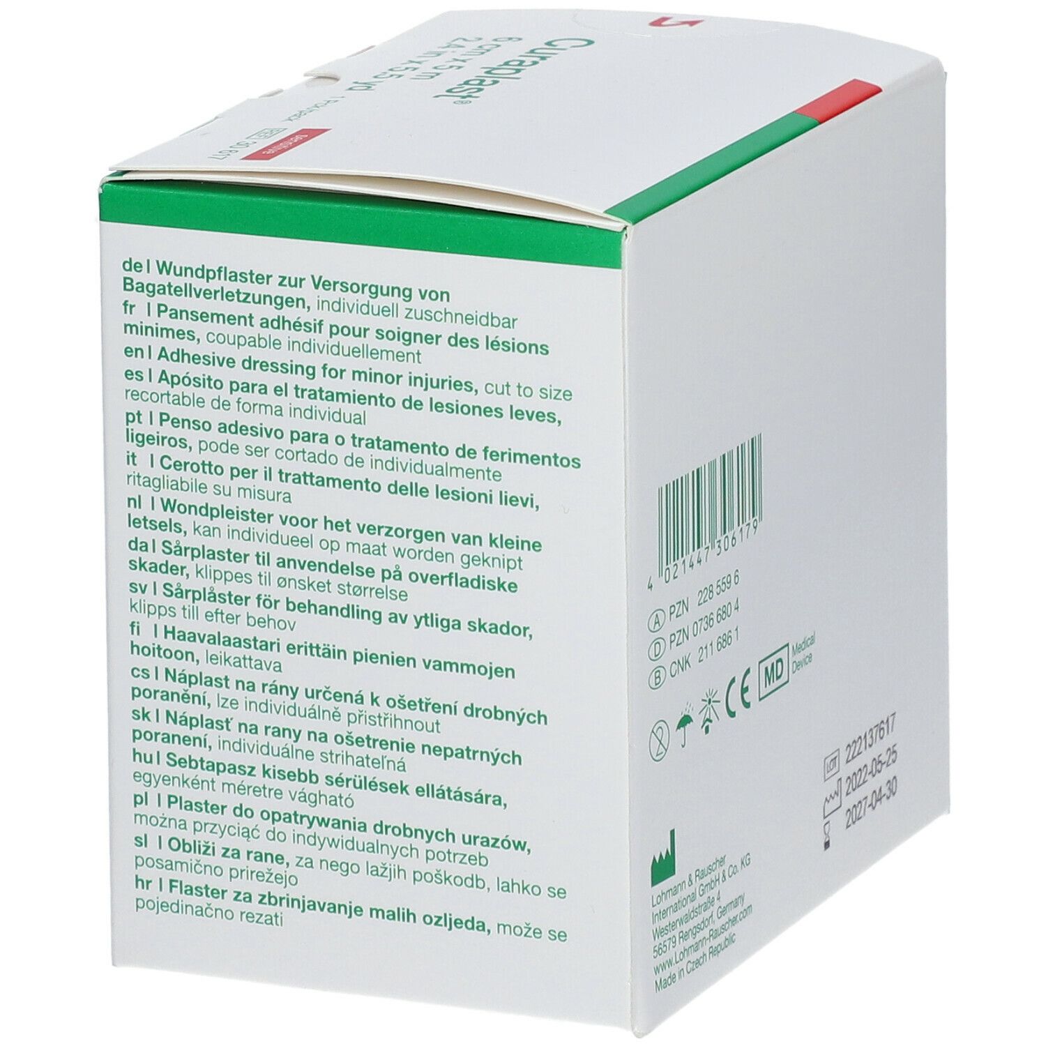 Curaplast Sensitive 6cm x 5m 30617
